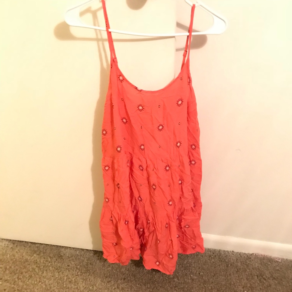 Mudd orange dress
